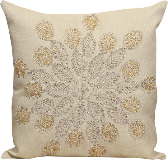 Ilis Home Față De Pernă No44502 Bej 42x42cm