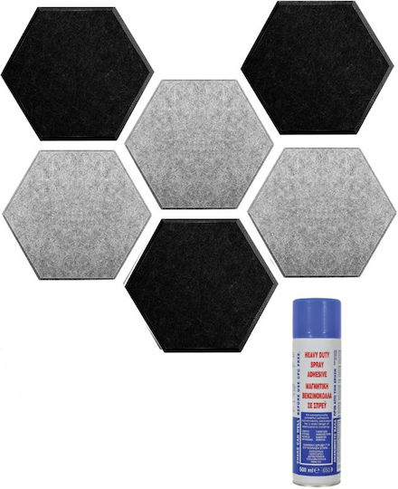 Audiodesigner Hexagon HEXAGONPET3/3/1 Sound Absorbing Panel 6 Pieces