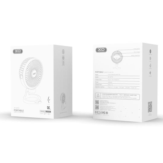 XO Mf78 Ventilator USB Cu Apă 5W Alb