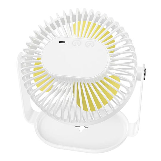 Hoco F14 Mini Klimaanlagen & Ventilatoren Fan 5W Weiß