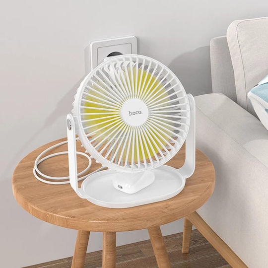 Hoco F14 Mini Klimaanlagen & Ventilatoren Fan 5W Weiß