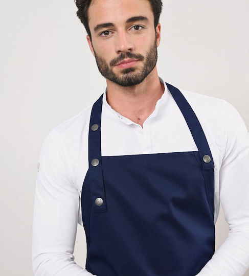 Le Nouveau Chef Apron Full Body Jackson Blue