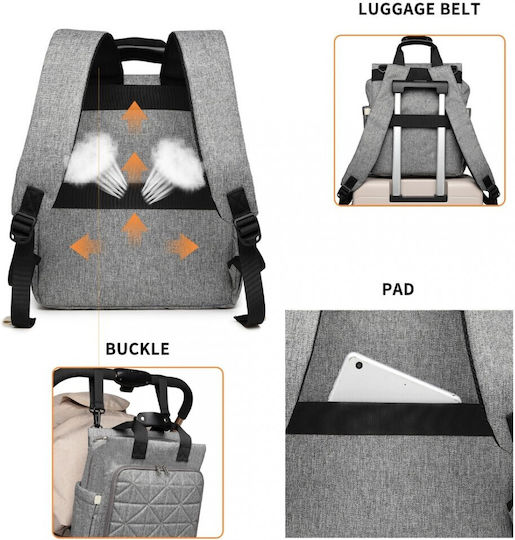 Kono Diaper Bag Gray