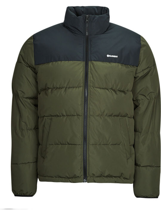 Winter Jacke Puffer Khaki
