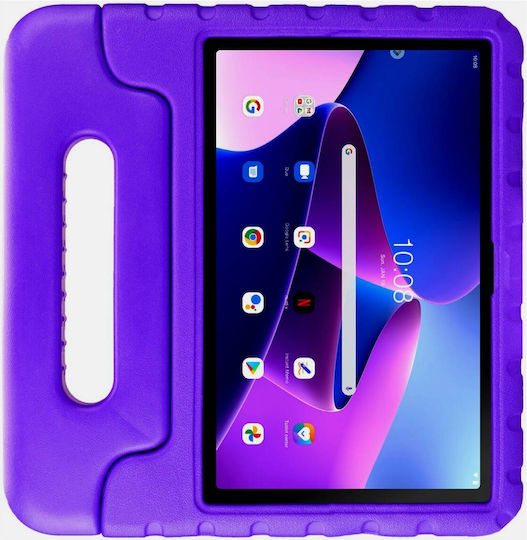 HappyCase Flip Cover Durabilă Pentru Copii Violet Lenovo Tab M10 Plus 10.6" Generația A 3-A