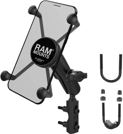 RAM Mount Universal X-Grip Mount Phone Motorcycle with Adjustable Arm for Steering Wheel