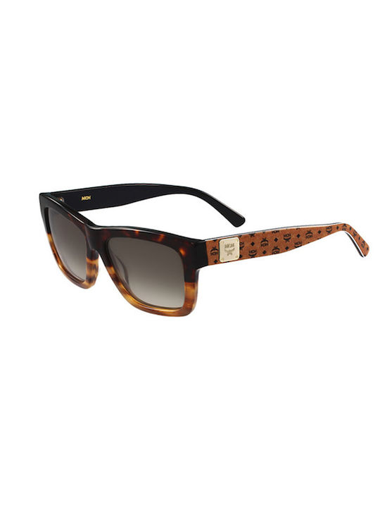 MCM Sunglasses with Brown Tartaruga Plastic Frame and Brown Gradient Lens MCM607S 634