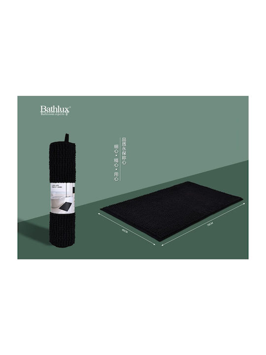 Bathlux Πατάκι Μπάνιου 10219 Black 45x70εκ.