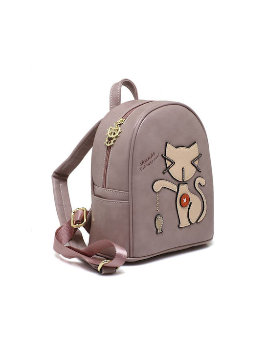 Sammao Women's Bag Backpack Pink