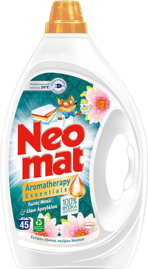 Neomat Aromatotherapy Liquid Detergent for Whites & Coloreds Clothes 25lt (45 Measuring Cups)