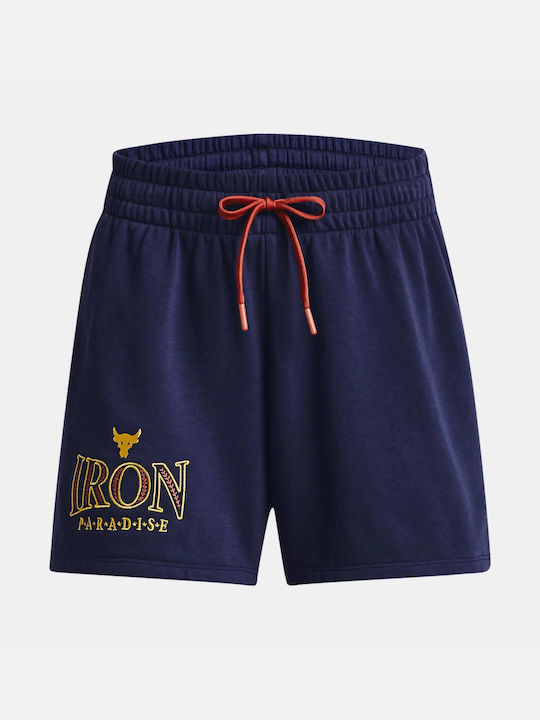 Project Rock Femei Prosop Pantaloni scurți Pantaloni scurți Albastru marin