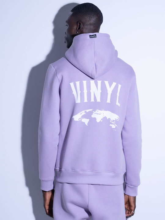 Vinyl Art Clothing Лилав с Качулка Vinyl Art Clothing Лилав с Качулка