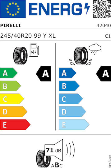 Pirelli P Zero Pz4 Sc 245/40R20 99P * MO XL Лято Гума