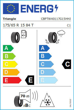 Triangle Tw401 175/65R15 84T Winter Tire Car