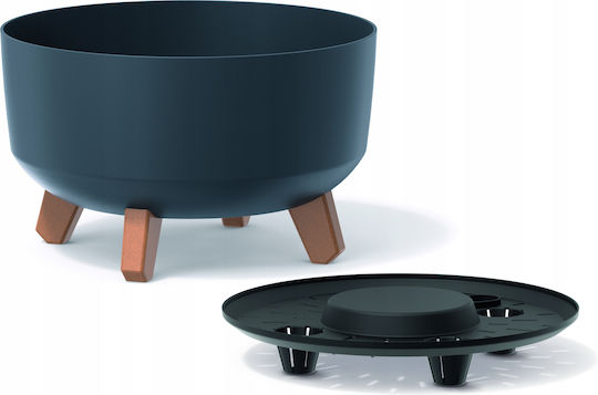 Prosperplast Legged Pot Plastic 30x30x20cm.