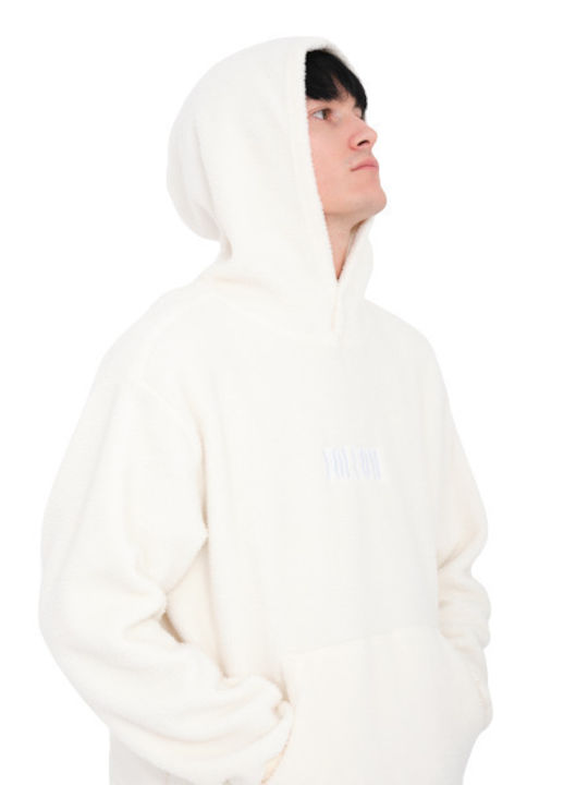 Volcom Men's Sweatshirt with Hood White