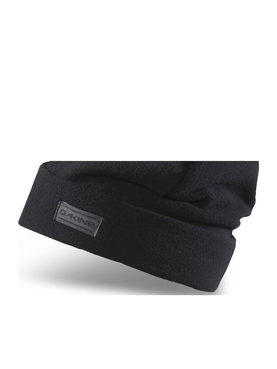 Beanie Unisex Fleece Σκούφος Πλεκτός σε Μαύρο χρώμα