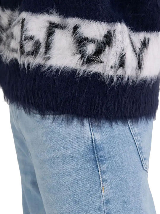 Damen Strickjacke mit Knöpfen Weiß