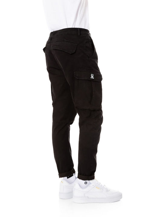 Cover Jeans Elvis Herrenhose Cargo Schwarz