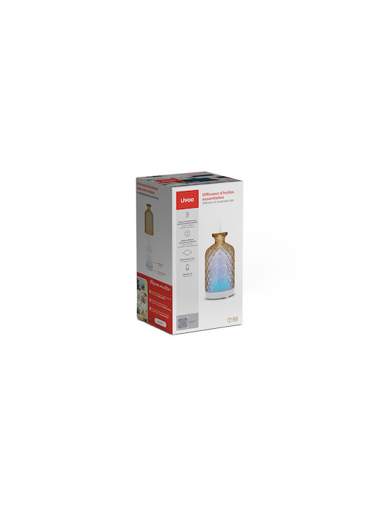 Livoo Led Συσκευή Αρωματοθεραπείας Λευκή 100ml DE158