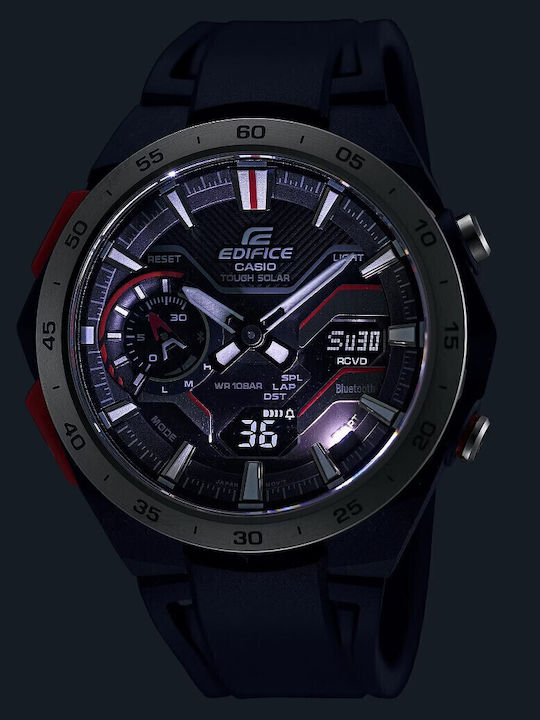 Casio Edifice Watch Battery with Rubber Strap Casio Edifice Watch Battery with Rubber Strap
