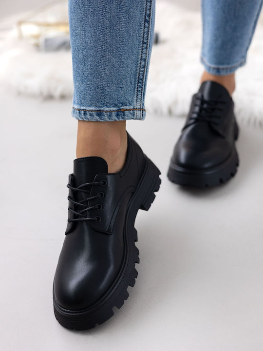 Дамски Loafers в Черен Цвят