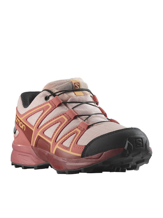 Speedcross Αδιάβροχα Αθλητικά Παιδικά Παπούτσια Running με Κορδόνια Ροζ