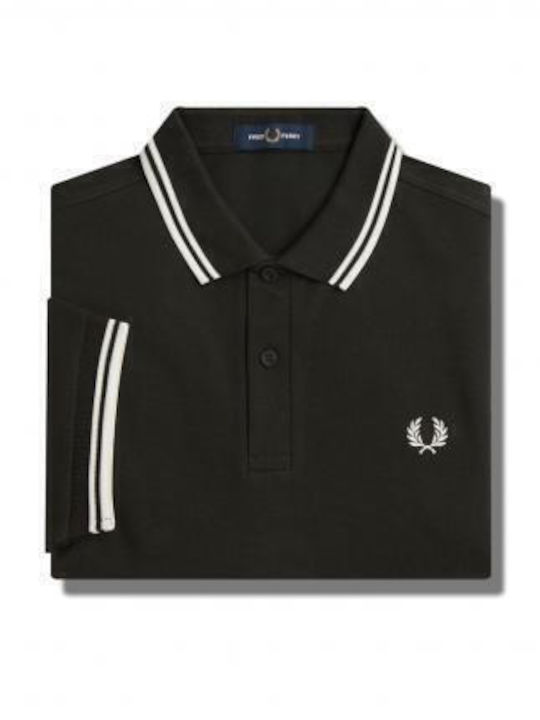 Herrenblusen Kurzarm Polo T-Shirt Nachtgrün