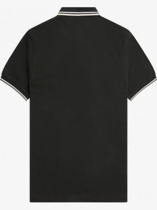 Herrenblusen Kurzarm Polo T-Shirt Nachtgrün