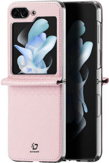 Dux Ducis Bril Book Δερμάτινο Ροζ (Galaxy Z Flip5)