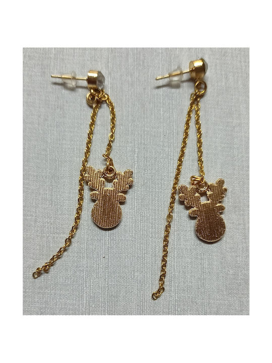 Tatu Moyo Earrings Pendants Gold Plated