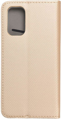 Smart Synthetic Leather Book Gold (Galaxy A13 4G)