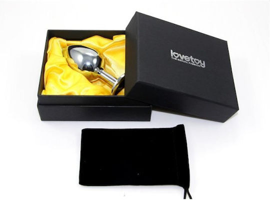 Lovetoy Anal Plug Transparent 6.85cm