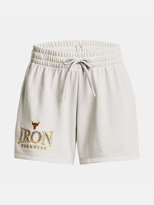 Project Rock Femei Prosop Pantaloni scurți Pantaloni scurți Alb