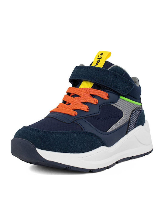 Παιδικά Sneakers με Σκρατς Μπλε