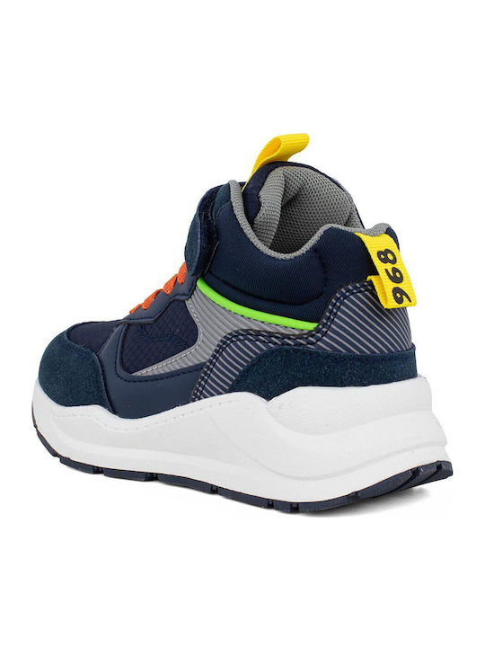 Παιδικά Sneakers με Σκρατς Μπλε