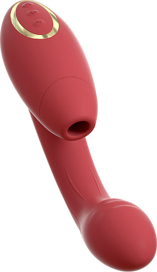 La Lolita Amsterdam Aspirator Pentru Vagin și Clitoris Roșu