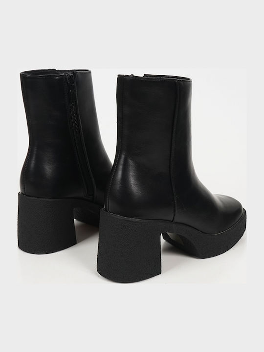 Stiefeletten Damen Schwarz