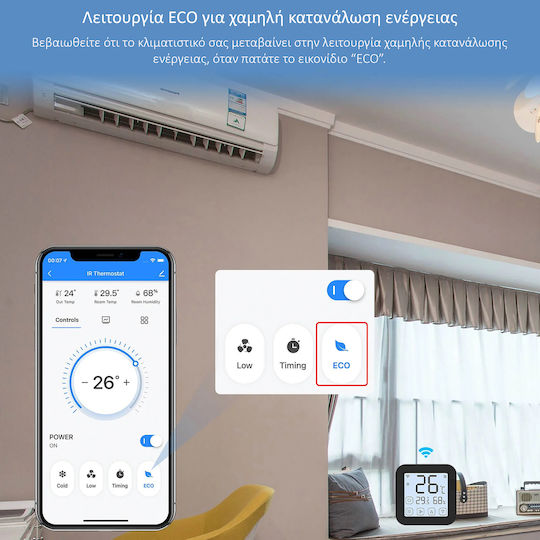 MOES Digital Termometru pentru utilizare în interior MOES Digital Termometru pentru utilizare în interior