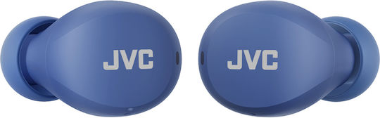 JVC Gumy Mini In-ear Bluetooth Handsfree Ακουστικά με Αντοχή στον Ιδρώτα και Θήκη Φόρτισης Μπλε