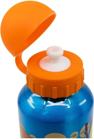 Stor Pokemon Kinderflasche Aluminium mit Pop-Up-Verschluss 400ml (Verschiedene Designs/Farben)