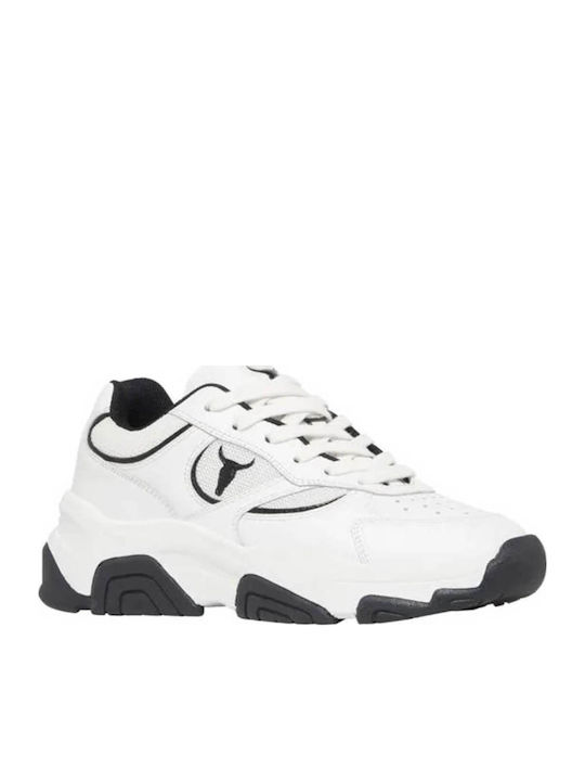 Windsor Smith Ghosted Black Sneakers