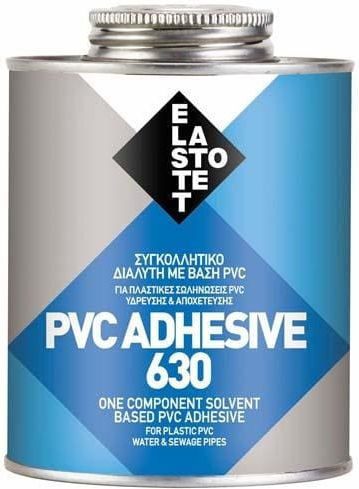 Elastotet Adhesive 630 Пластмасово лепило Сиво 80мл 1бр
