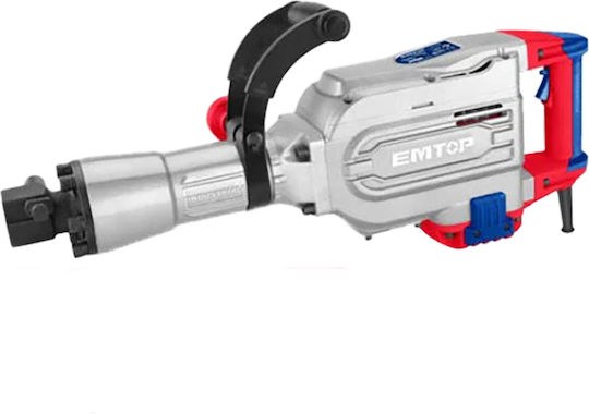 Emtop Κρουστικό Σκαπτικό Πιστολέτο Ρεύματος 1700W με Υποδοχή HEX EDBRH1701