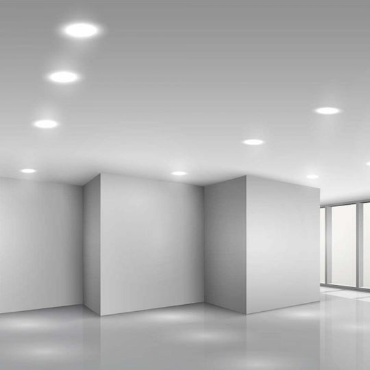 V-TAC Στρογγυλό Χωνευτό LED Panel 24W με Φυσικό Λευκό Φως 4000K 30εκ.