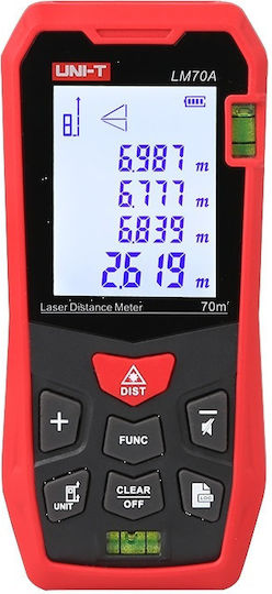 Uni-T Laser Distance Meter LM70A with Range up to 70m