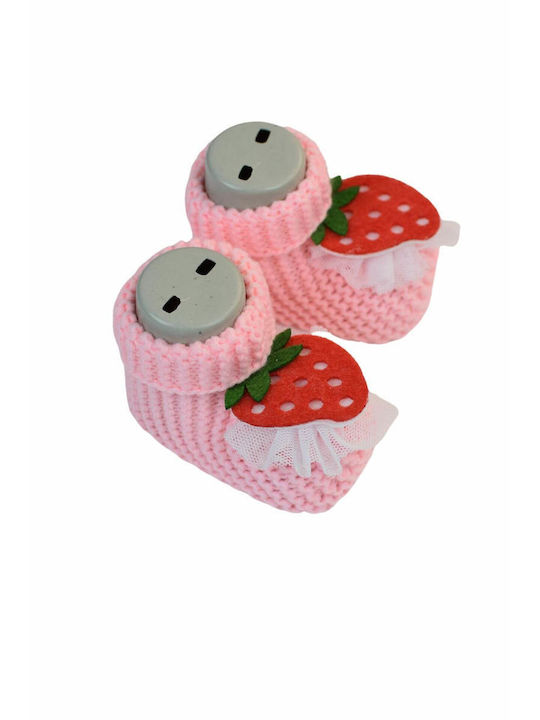 Bebepaidika Baby Slippers Pink