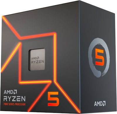 AMD Ryzen 5 7500F 3.7GHz Prozessor 6 Kerne für Socket AM5 Tablett