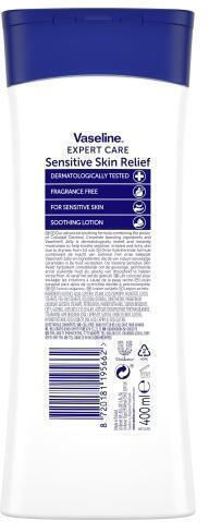 Vaseline Intensive Care Loțiune hidratant pentru corp pentru piele uscată & sensibilă 400ml