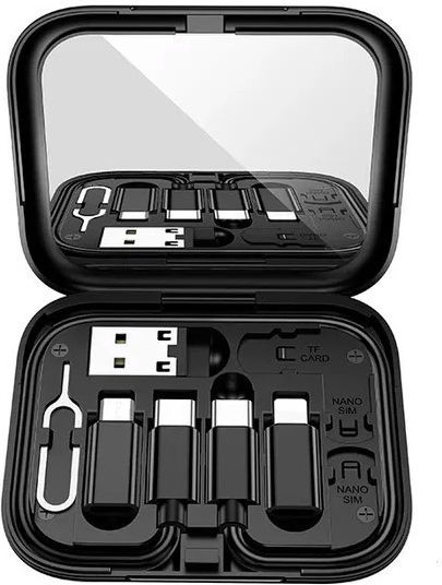 Moxom Regulär USB zu Blitzschlag / Micro-USB Kabel 3A 1m (103930)
